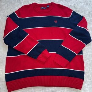 Chaps knit sweater XL
